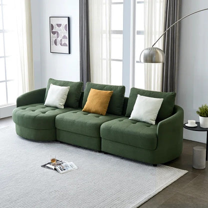 L Shape Sofa Set: Simple Design Style