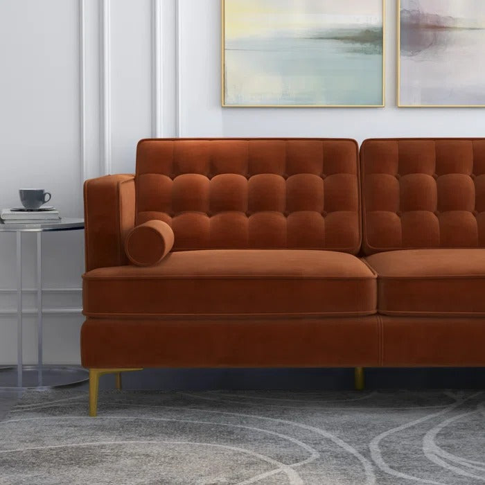 L Shape Sofa Set: Sofa-and-Chaise Sectional