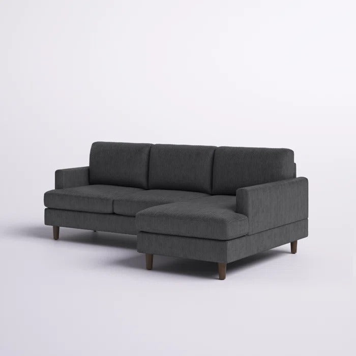 L Shape Sofa Set: Sofa-and-Chaise Sectional Set