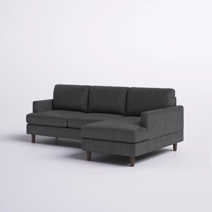L Shape Sofa Set: Sofa-and-Chaise Sectional Set