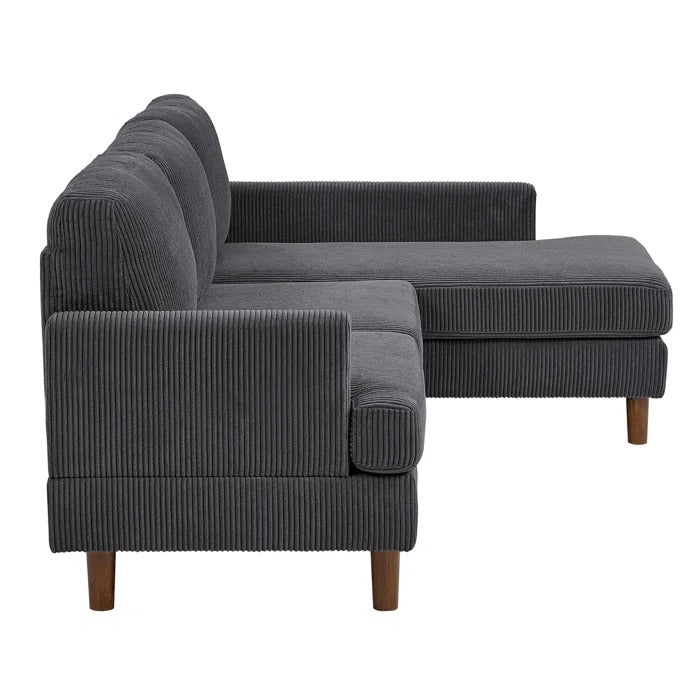 L Shape Sofa Set: Sofa-and-Chaise Sectional Set