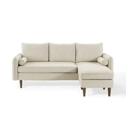 L Shape Sofa Set: Upholstered Fabric Right or Left Sectional Sofa Sectional Sofa