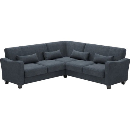 L Shape Sofa Set: Versatile Small Sectional Sofa