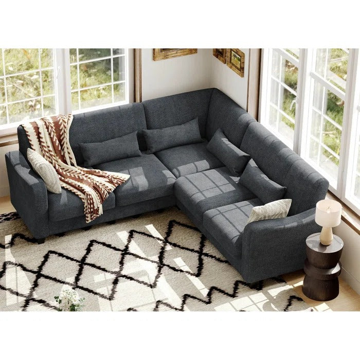L Shape Sofa Set: Versatile Small Sectional Sofa