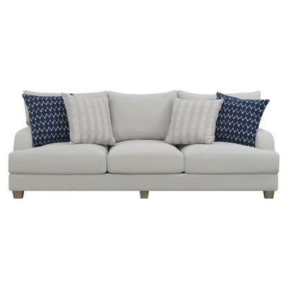 7 Seater Sofa Set: 102" Wide Upholstered Sofa Set for Modern Living Room