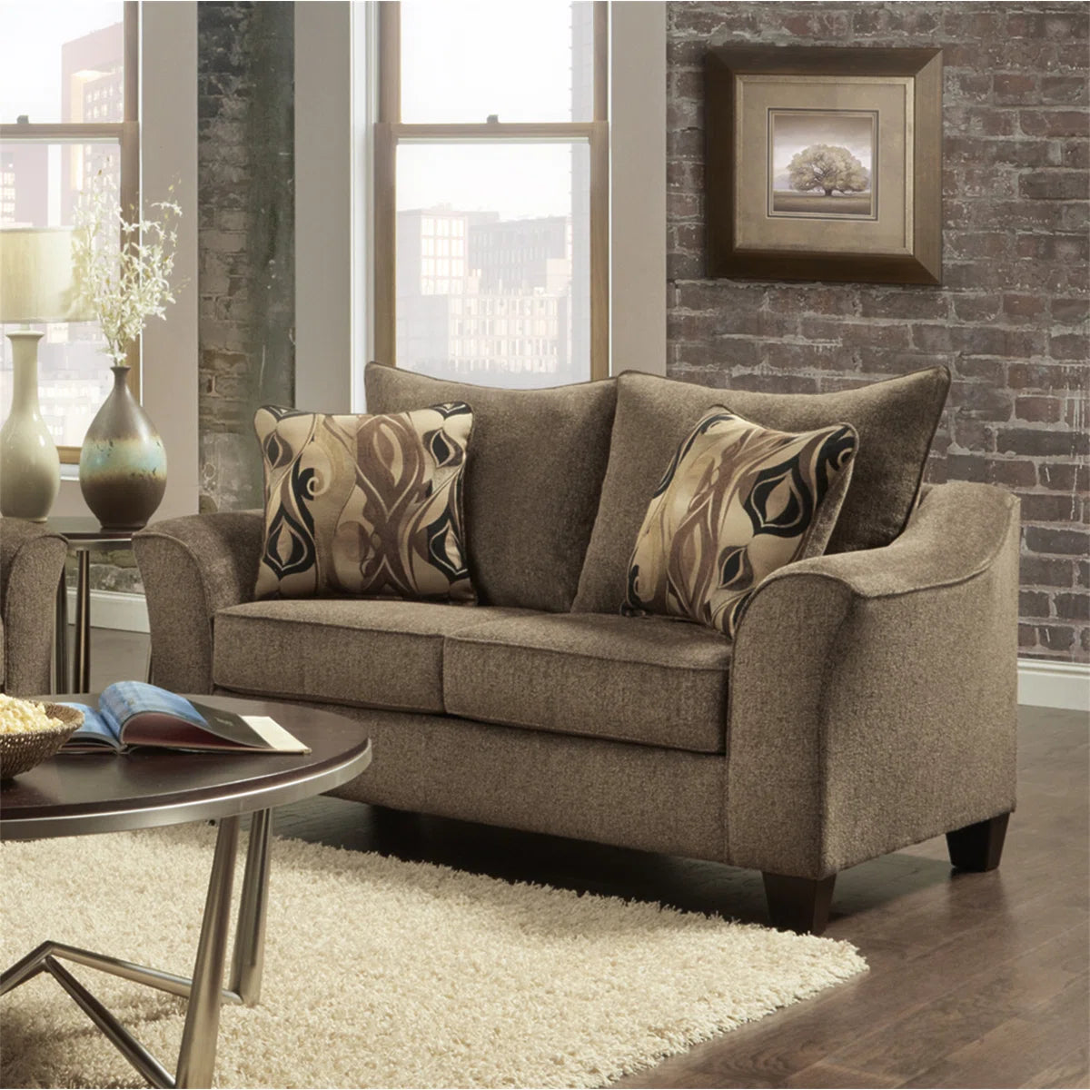 7 Seater Sofa Set: Luxurious Textured Sofa Set for Stylish Living Room
