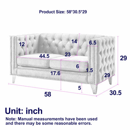 7 Seater Sofa Set: Velvet  Combination Sofa for Comfort and Style Set