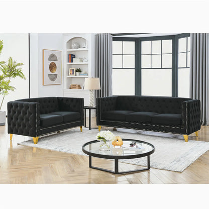 7 Seater Sofa Set: Luxurious Velvet Sofa for Comfort & Stylish