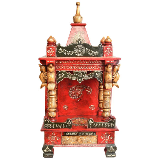 Mandir: Designer Wooden Temple
