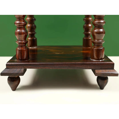 Mandir: Wooden Temple Brown