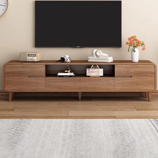 tv panel: Modern tv panel Made of Durable Manufactured Wood with Storage
