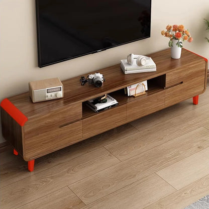 tv panel: Modern tv panel Made of Durable Manufactured Wood with Storage