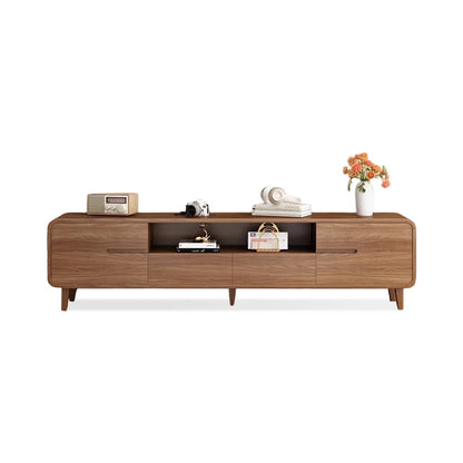 tv panel: Modern tv panel Made of Durable Manufactured Wood with Storage