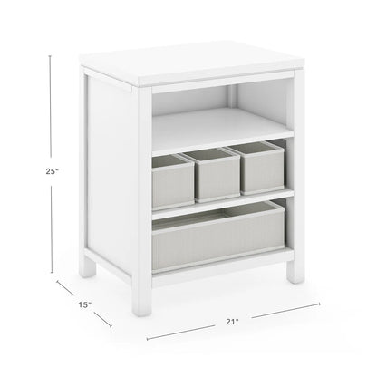 Kids Toy Storage Unit: Martha Stewart Open Shelf Organiser with 4 Bins