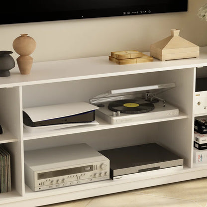 tv panel: TVs up to 65" are available at Mayge Entertainment Center