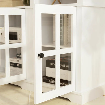 tv panel: TVs up to 65" are available at Mayge Entertainment Center