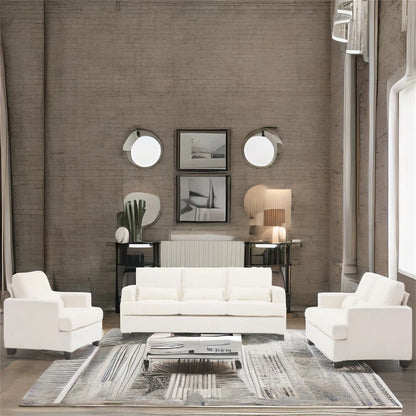 7 Seater Sofa Set: Spacious Comfort with Megean Sofa Set