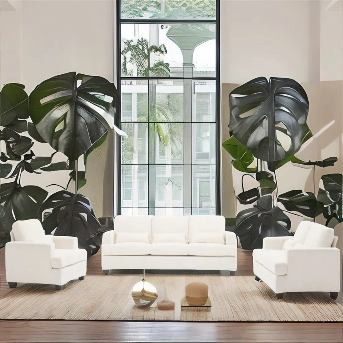 7 Seater Sofa Set: Spacious Comfort with Megean Sofa Set