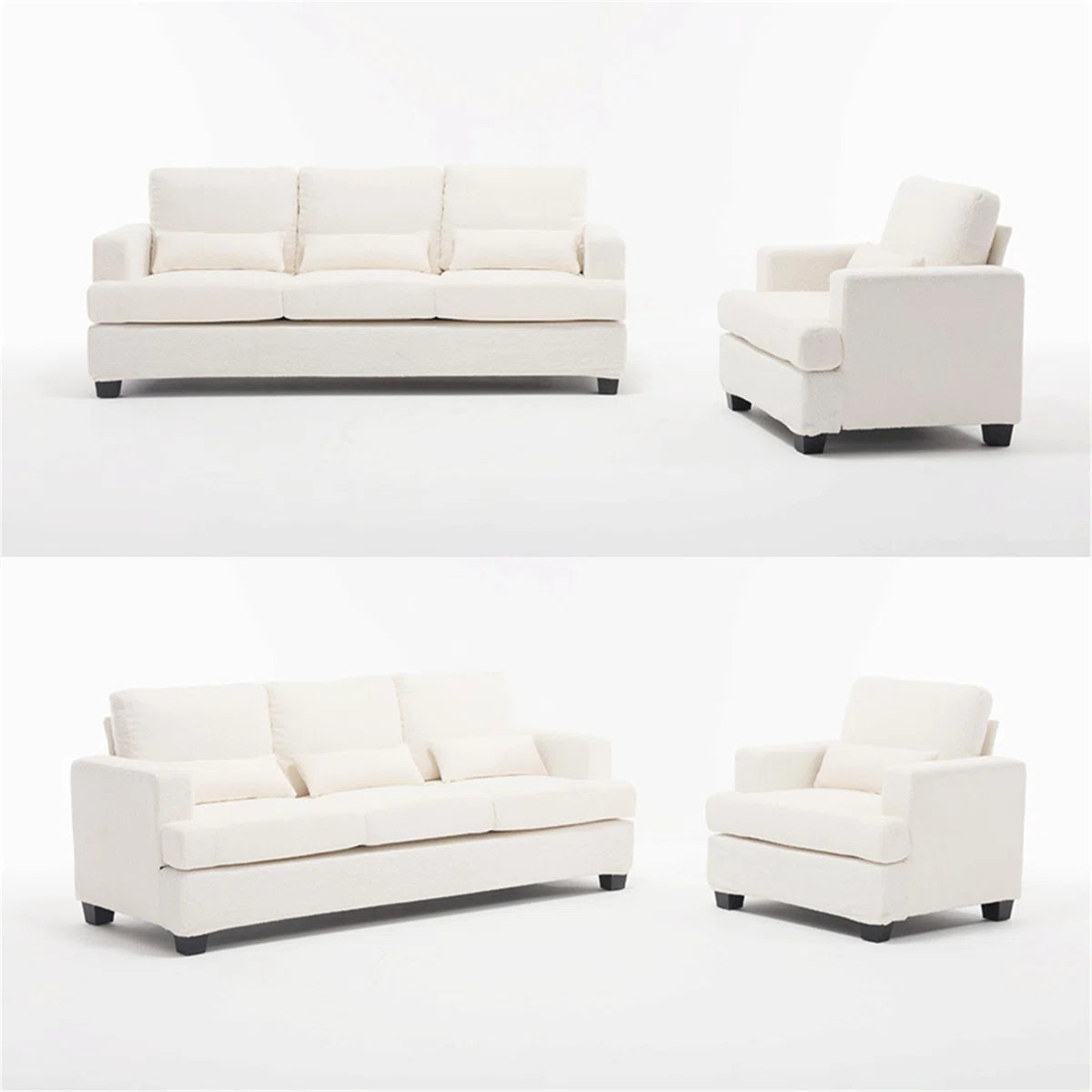 7 Seater Sofa Set: Spacious Comfort with Megean Sofa Set