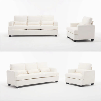 7 Seater Sofa Set: Spacious Comfort with Megean Sofa Set