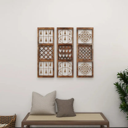 Wall Art: Metal Plants & Flowers Wall Decor