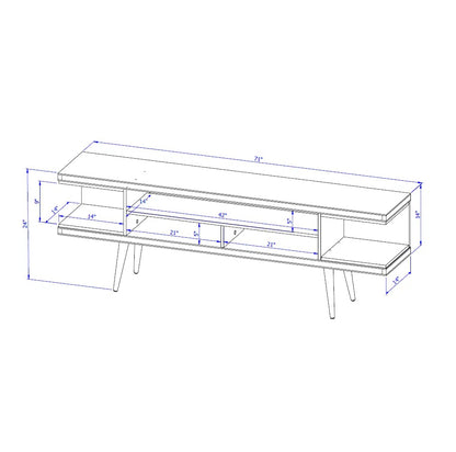 tv panel: TV panel supports up to 65", with storage and modern design