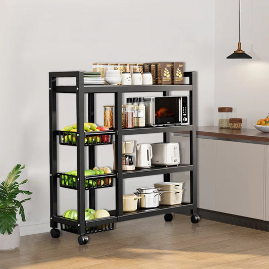 Kitchen Rack: Microwave-Compatibility Standard Baker's Rack made of Stainless Steel