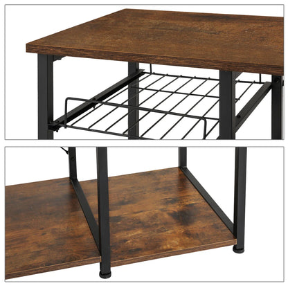 Kitchen Rack: Microwave Oven Stand Organizer Workstation, Kitchen Bakers Rack