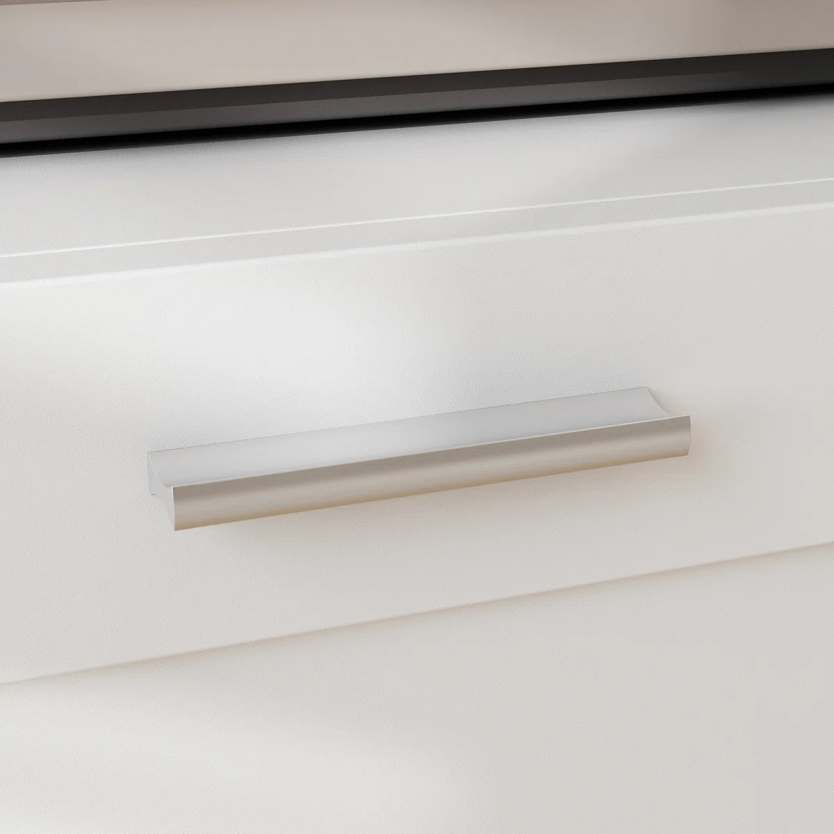 TV Panel: Stylish TV cabinet with multi-shelf layout and functional storage drawer