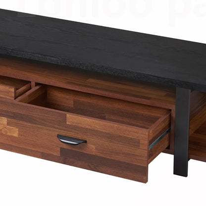 tv panel: Modern and Versatile tv panel with Stylish Storage Options