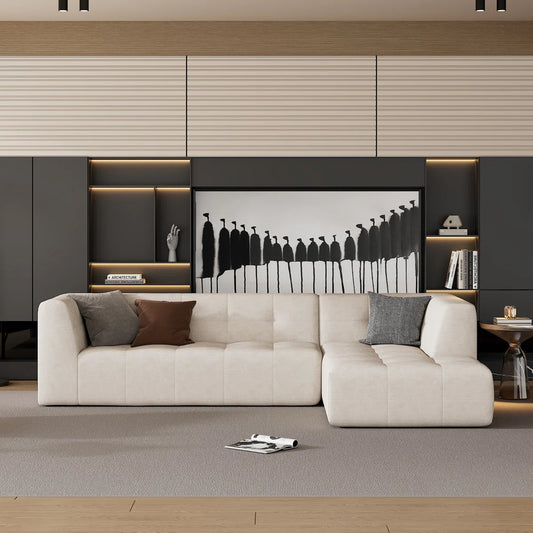 7 Seater Sofa Set: Modular Combination Living Room Sofa Set