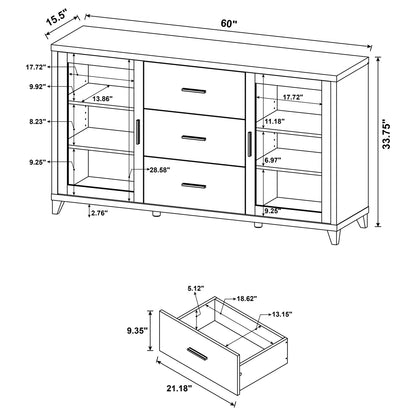 tv panel: 4-Piece Cappuccino Wood Entertainment Center with tv panel and Matching Storage Towers