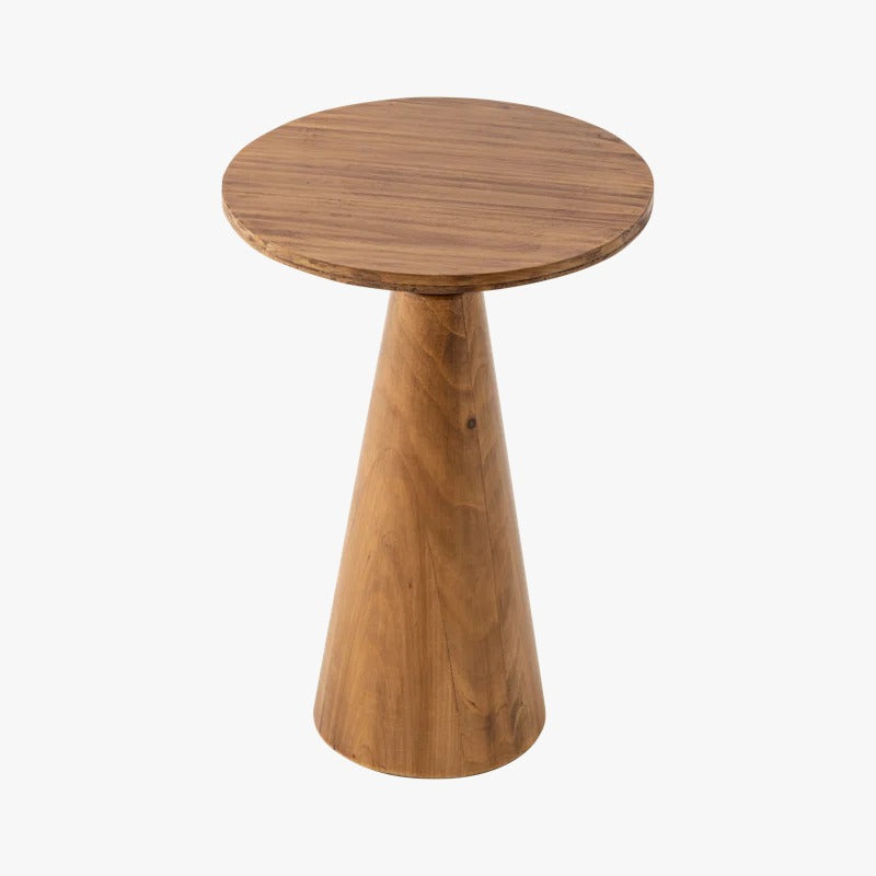 End Table: Natural Wood Abilash End Table
