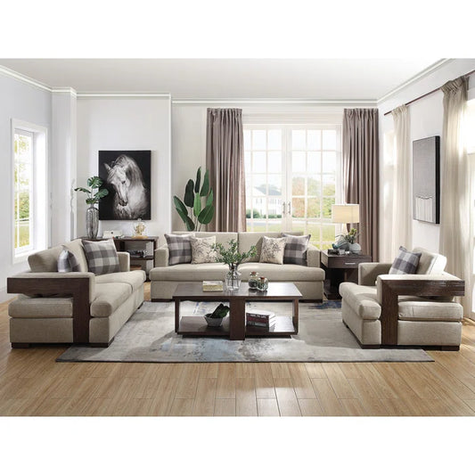 7 Seater Sofa Set: Sofa Set for Modern Comfort and Spacious Seating