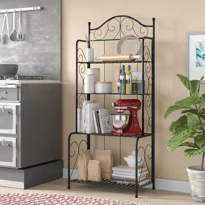 Kitchen Racks: 26'' Standard Baker's Rack in Wrought Iron