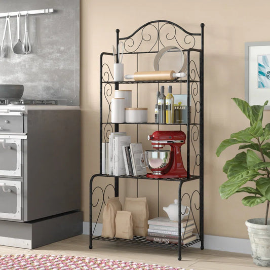 Kitchen Racks: 26'' Standard Baker's Rack in Wrought Iron