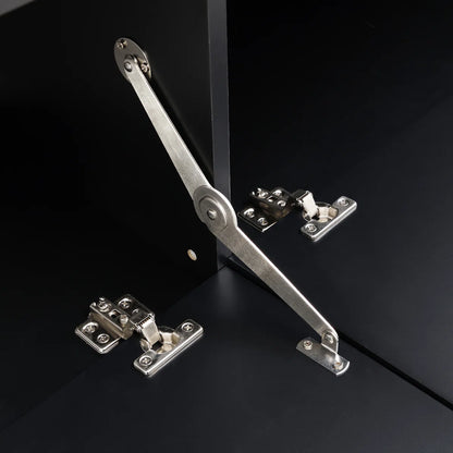 tv panel: Modern 4-in-1 tv panel with Storage, Golden Handles, Fits Up to 78" TVs