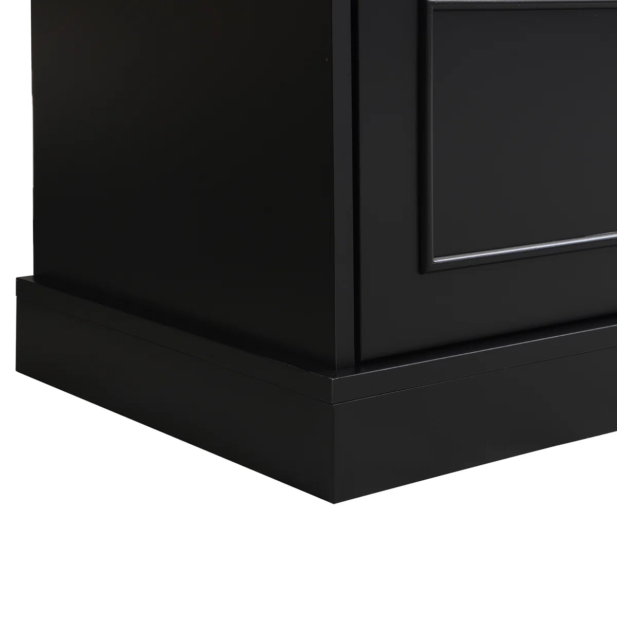 tv panel: Modern 4-in-1 tv panel with Storage, Golden Handles, Fits Up to 78" TVs