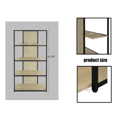 Kitchen Racks: 31.5'' Standard Baker's Rack Made of Wood and Compatible with Microwaves