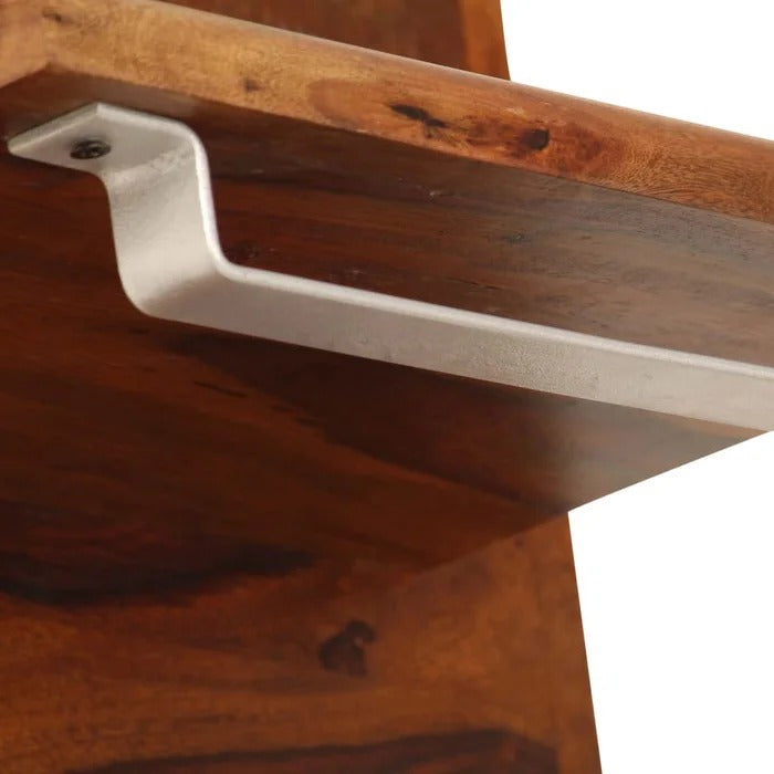 Peg Board: Solid Sheesham Wood 46.5" x 15.7"