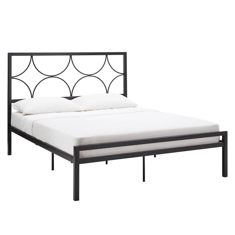 Poster Bed: Metal Bed Queen Size
