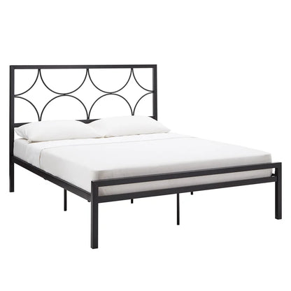 Poster Bed: Metal Bed Queen Size