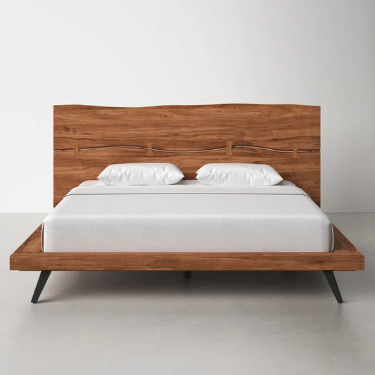 Poster Bed: Solid Wood Bed