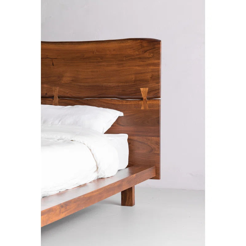 Poster Bed: Solid Wood Bed