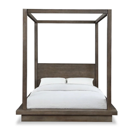 Poster Bed: Wooden Queen Size Bed