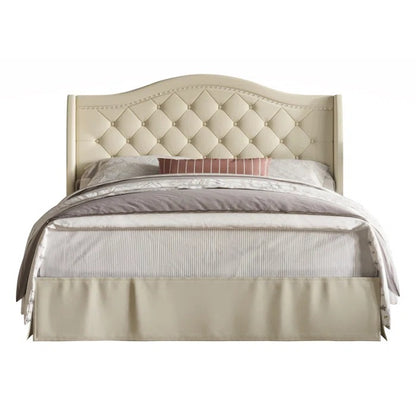 Queen Size Bed: Elegance Platform Bed