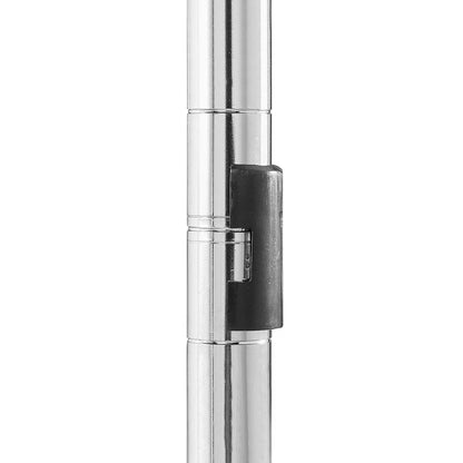 Kitchen Racks: 36.25'' Adjustable Metal Baker's Rack with Wood Countertop and Hanging Hooks