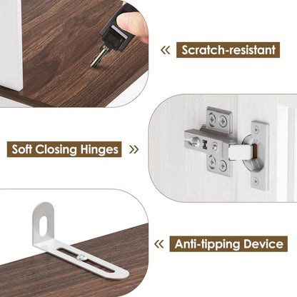 Kitchen Racks: Towerside 5-Tier Baker's Rack Featuring Adjustable Shelves, Ample Desktop Space.