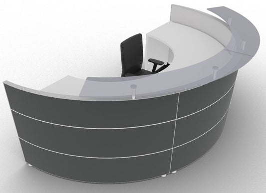 Reception Table: C shaped Desk