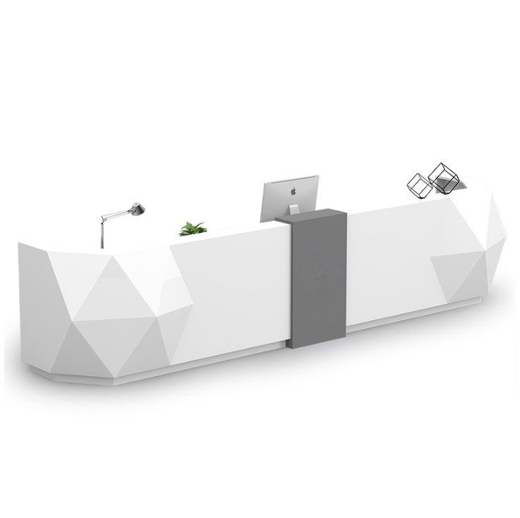 Reception Table: High Gloss Desk
